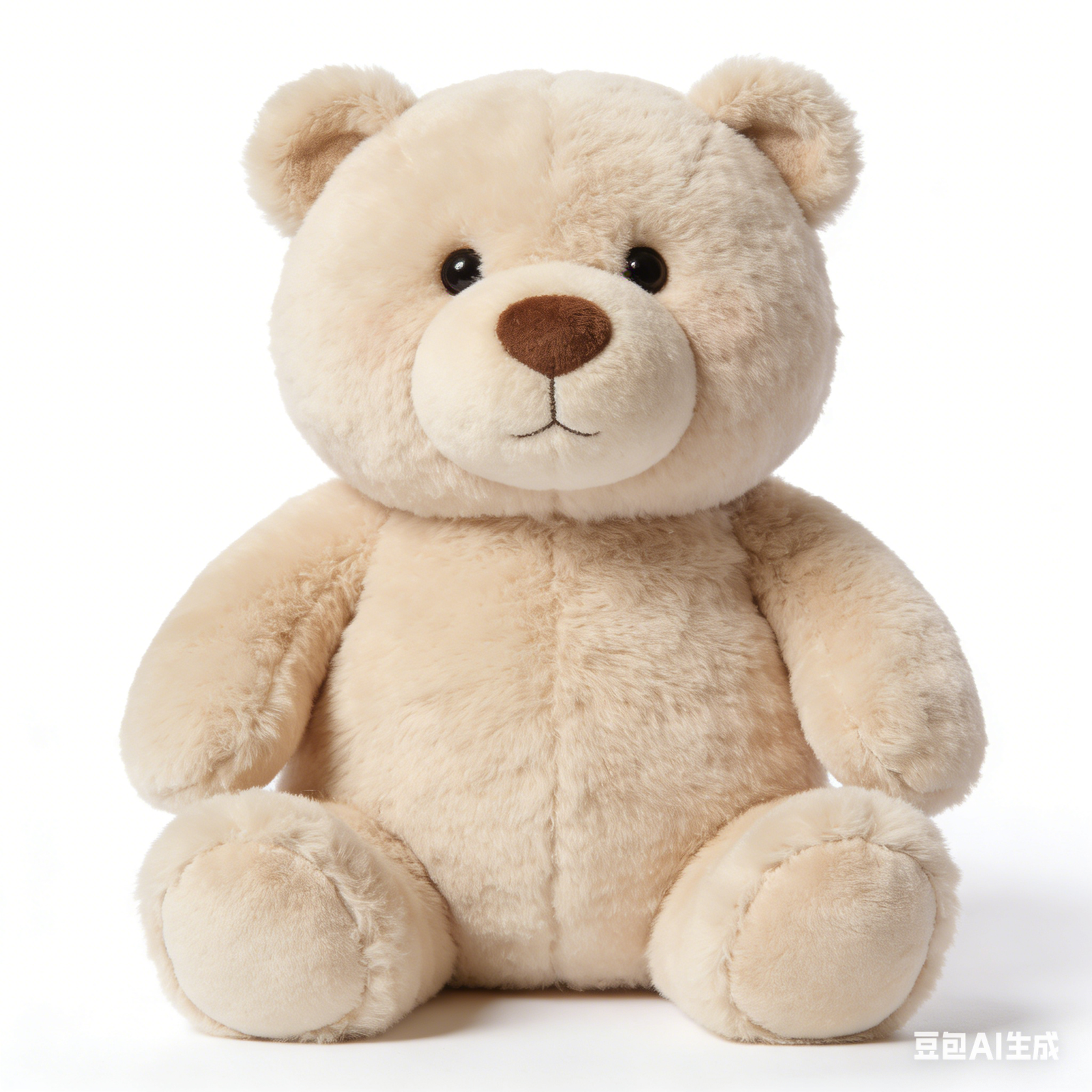 Cute round chubby bear